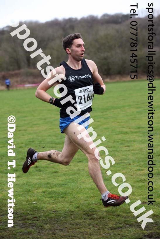 Senior mens Durham Cathedral Cross Country Relays, Maiden Castle, Durham. Photo: David T. Hewitson/Sports for All Pics
